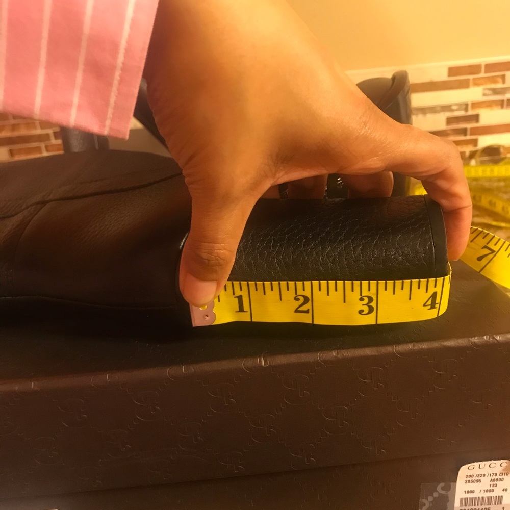 Authentic Gucci Cellarius Soft Nero Leather Boot - Picture 8 of 10